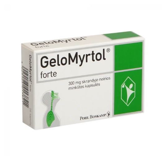 GeloMyrtol Forte - Treatment Of Acute,Chronic Bronchitis And Sinusitis